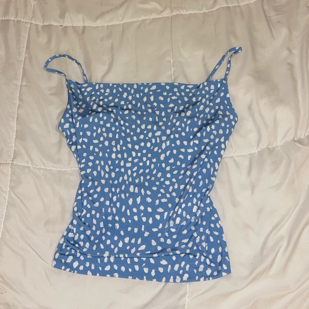 Blue cami